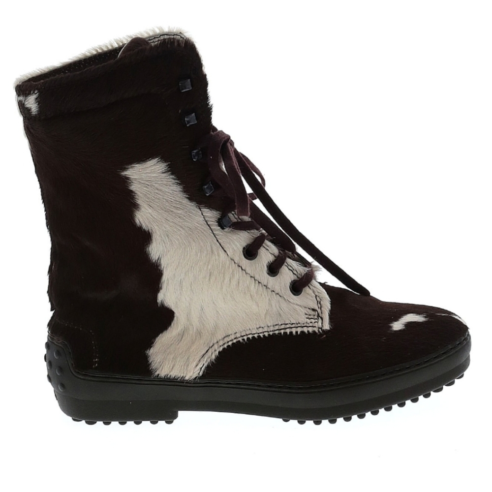NWOT TOD'S Pony hair boots size 37